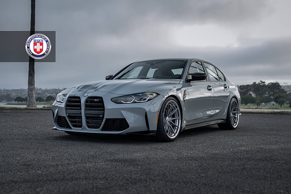 Фото дисков HRE S104SC Глянцевый тонированный лак на BMW 3/M3 (G2x/G80)