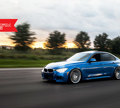 Фото дисков HRE FF01 на BMW 3/M3 (F3x/F80)