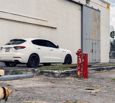 Фото дисков Vossen HF-7 на Maserati Levante