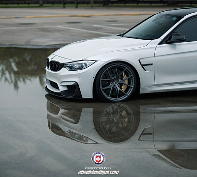 Фото дисков HRE P101 на BMW 3/M3 (F3x/F80)