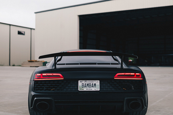 Фото дисков Brixton Forged PF10 Черный сатин на Audi R8 (4S)