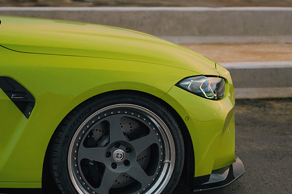 Фото дисков HRE 305 Сатиновый графит на BMW 4/M4 (G22/G82)