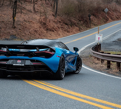 Фото дисков Anrky S3-X3 на McLaren 720S