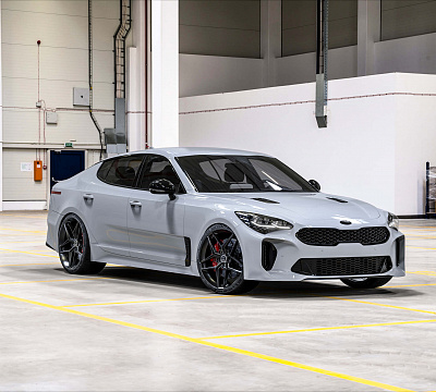 Фото дисков HRE FF11 на Kia Stinger