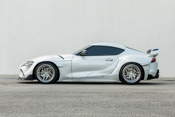 Фото дисков Anrky S3-X3 Полированный лак на Toyota Supra A90