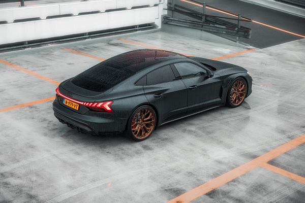 Фото дисков Brixton Forged PF10-RS Сатиновая темная медь на Audi E-tron GT
