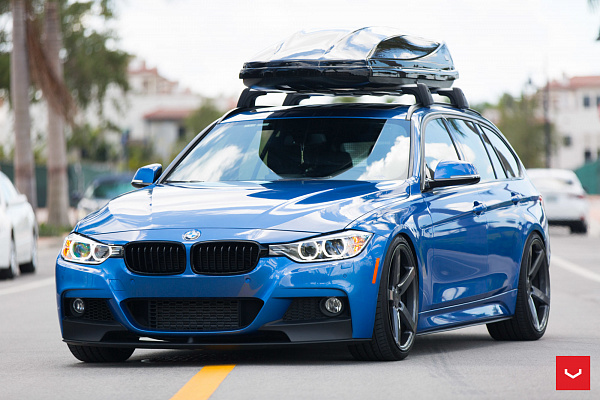 Фото дисков Vossen CV3 Глянцевый графит на BMW 3/M3 (F3x/F80)