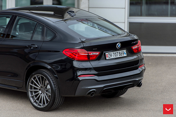Фото дисков Vossen VFS-2 Глянцевый графит на BMW X4 (F26)