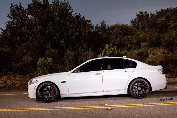 Фото дисков HRE FF01 Черный сатин на BMW 5/M5 (F10)