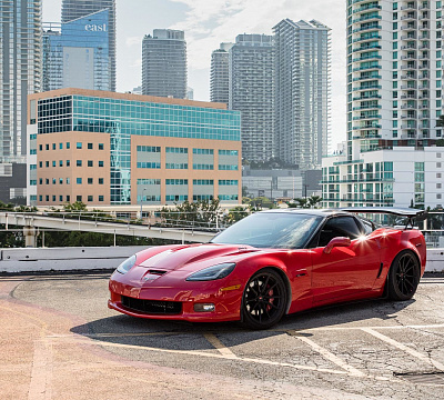 Фото дисков Vossen M-X2 на Chevrolet Corvette C6
