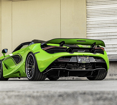 Фото дисков Strasse Wheels SV10M Deep Concave FS на McLaren 720S