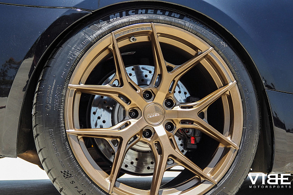Фото дисков Vossen HF-5 Сатиновая бронза на BMW 3/M3 (E90)