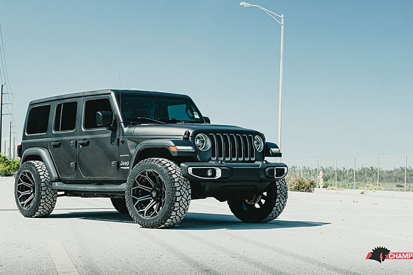 Фото дисков 4PLAY 4P80R  на Jeep Wrangler IV (JL)
