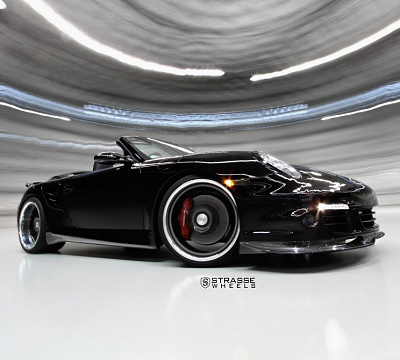 Фото дисков Strasse Wheels SP5 Signature на Porsche 911 VI