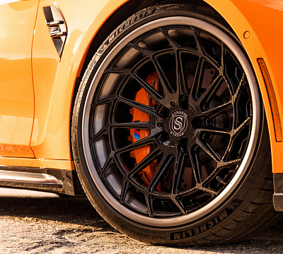 Фото дисков Strasse Wheels SV15FF Deep Concave FS на BMW 3/M3 (G2x/G80)