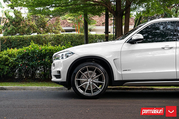 Фото дисков Vossen HF-3 Алмазная проточка на BMW X5/X5 M (F15/F85)
