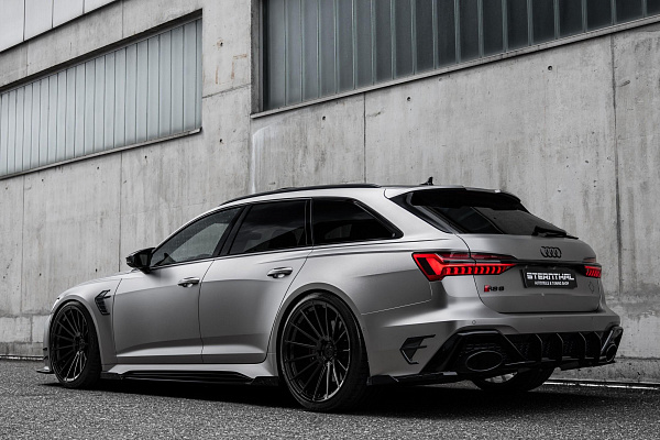 Фото дисков ST Wheels ST22 Черный глянец на Audi A/RS 6 (C8)