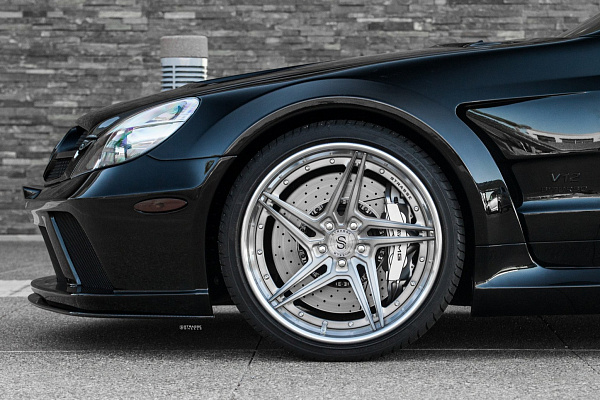 Фото дисков Strasse Wheels SV2T Deep Concave FS Сатиновый темный лак на Mercedes-Benz SL (R231)