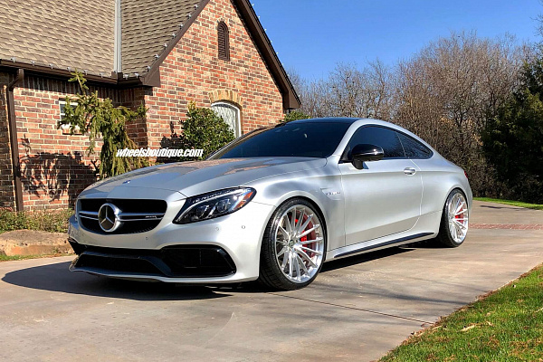 Фото дисков HRE P103 Глянцевый лак на Mercedes-Benz C-Class (W205)