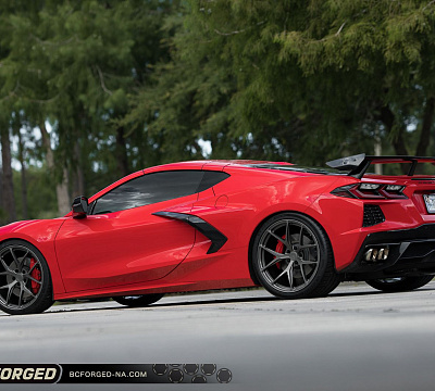 Фото дисков BC Forged RZ21 на Chevrolet Corvette C8