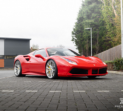 Фото дисков NOVITEC NF11 на Ferrari 488
