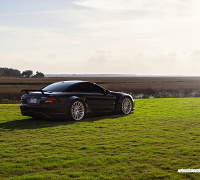 Фото дисков HRE P103 на Mercedes-Benz SL (R230)