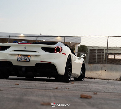 Фото дисков Anrky AN12 на Ferrari 488