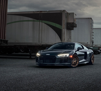 Фото дисков Brixton Forged VL4 на Audi R8 (4S)