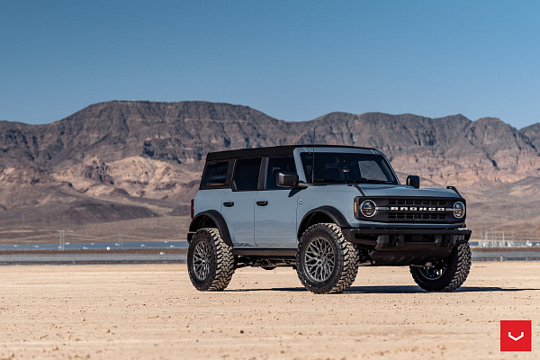 Фото дисков Vossen HF6-3 Матовый графит на Ford Bronco