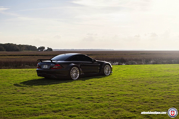 Фото дисков HRE P103 Глянцевый лак на Mercedes-Benz SL (R230)
