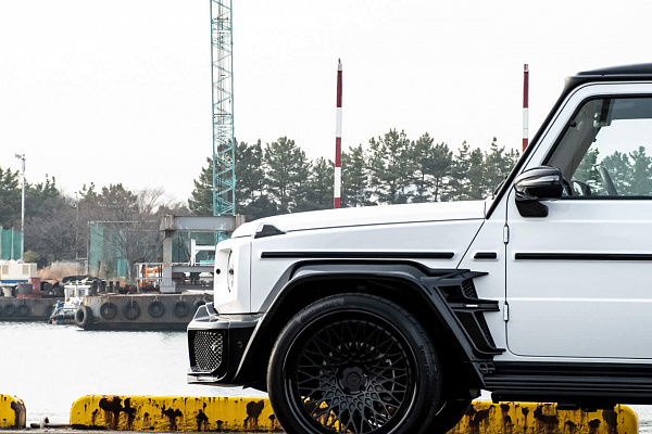 Фото дисков HRE 501 Черный сатин на Mercedes-Benz G-Class III
