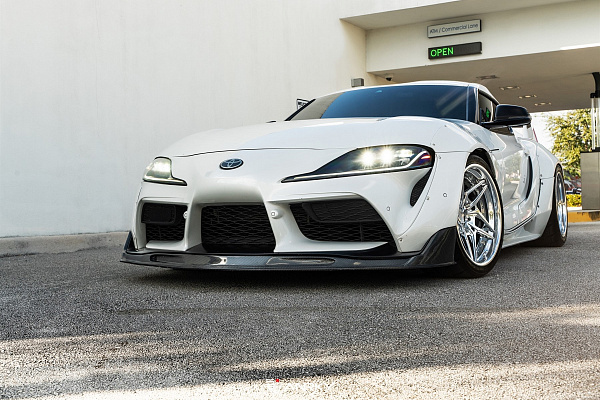 Фото дисков Anrky S3-X3 Полированный лак на Toyota Supra A90