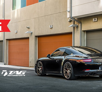 Фото дисков HRE FF01 на Porsche 911 VII