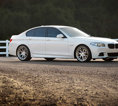 Фото дисков Vossen CV2 на BMW 5/M5 (F10)