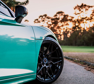 Фото дисков Brixton Forged PF8 на Audi R8 (4S)
