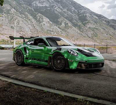 Фото дисков Brixton Forged TR20 на Porsche 911 VIII