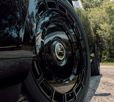 Фото дисков Vossen HF-9 на Land Rover Range Rover V