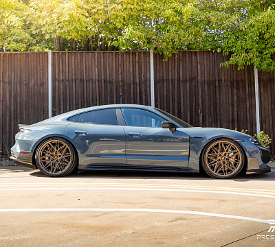 Фото дисков Vossen HF-7 на Porsche Taycan I