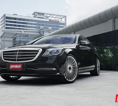Фото дисков Vossen S17-14 на Mercedes-Benz S-Class (W222, C217)