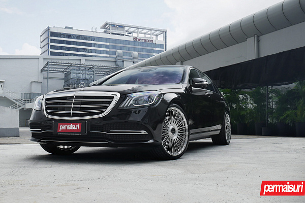 Фото дисков Vossen S17-14 Глянцевый лак на Mercedes-Benz S-Class (W222, C217)