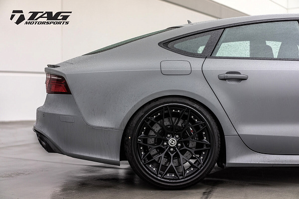 Фото дисков HRE S200 Черный сатин на Audi A/RS 7 (4G)
