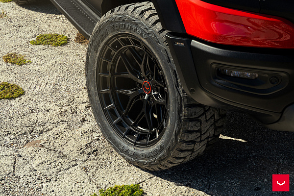 Фото дисков Vossen HFX-1 (6-Lug) Черный сатин на Ram 1500 V