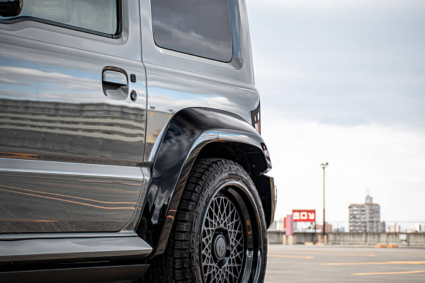 Фото дисков HRE 501 Черный сатин на Suzuki Jimny IV