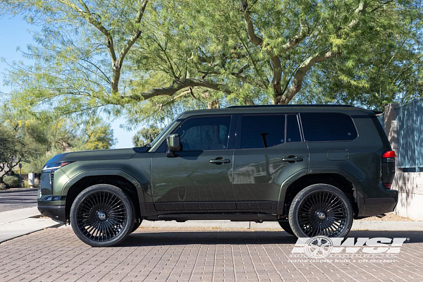 Фото дисков Giovanna Tulum Черный глянец на Lexus GX III