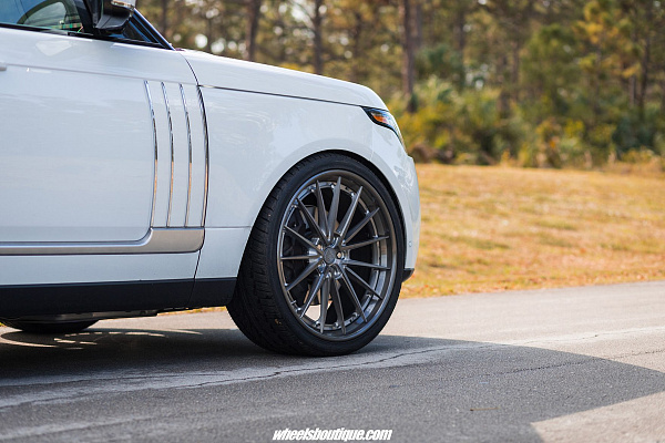Фото дисков Anrky AN39 Глянцевый тонированный лак на Range Rover IV