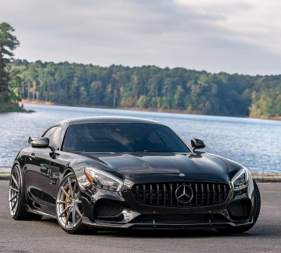 Фото дисков Anrky AN28 на Mercedes-Benz AMG GT I