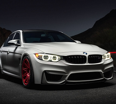 Фото дисков HRE 301M на BMW 3/M3 (F3x/F80)
