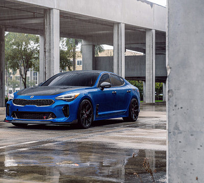 Фото дисков Vossen HF-5 на Kia Stinger