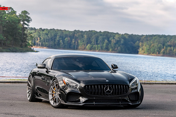 Фото дисков Anrky AN28 Глянцевый тонированный лак на Mercedes-Benz AMG GT I