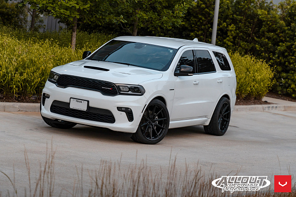 Фото дисков Vossen HF-3 Черный сатин на Dodge Durango III